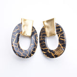 ORVAL PATTERN EARRING/PIERCE