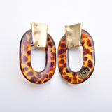 ORVAL PATTERN EARRING/PIERCE