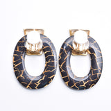 ORVAL PATTERN EARRING/PIERCE