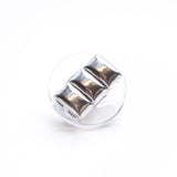 BLOCK MINI EARRING/PIERCE