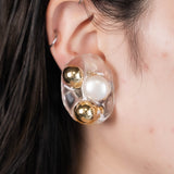 STUDS EARRING/PIERCE