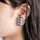 BLOCK MINI EARRING/PIERCE