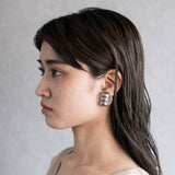 BLOCK MINI EARRING/PIERCE