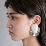 MOSAIC SHELL EARRING