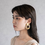 ORVAL PATTERN EARRING/PIERCE