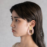 ORVAL PATTERN EARRING/PIERCE