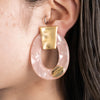 ORVAL PATTERN EARRING/PIERCE