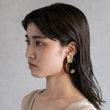 ORVAL PATTERN EARRING/PIERCE