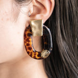 ORVAL PATTERN EARRING/PIERCE