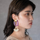 ORVAL RATTAN EARRING