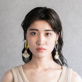 ORVAL RATTAN EARRING