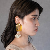 ORVAL RATTAN EARRING