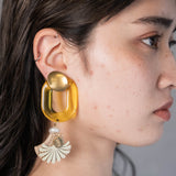 ORVAL RATTAN EARRING