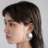 FOOP CLEAR EARRING