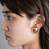 DOME CLEAR EARRING/PIERCE