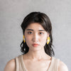 FLOWER PEARL EARRING/PIERCE