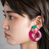 PANSY EARRING