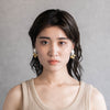 PEARL STUDS EARRING/PIERCE