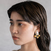 PEARL STUDS EARRING/PIERCE