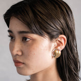 SINGLE HEART EARRING/PIERCE