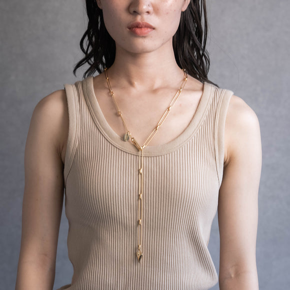 HEART TOP CHAIN NECKLACE