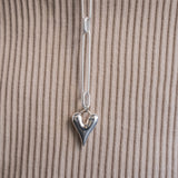 HEART TOP CHAIN NECKLACE