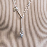 HEART TOP CHAIN NECKLACE