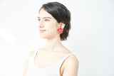 MAT FLOWER EARRING